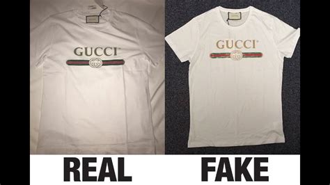 gucci t shirt real or fake|knockoff gucci t shirt.